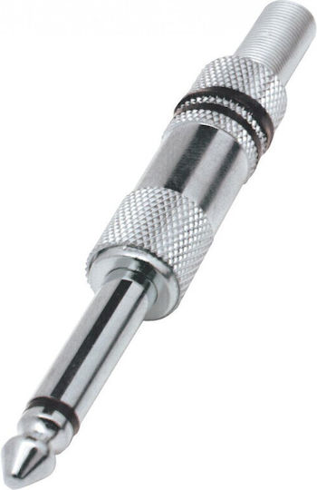 Mono 6.3 Mm Male Jack Connector Metal Break Protection Home