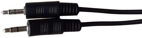 Microconnect Cablu Audio 3,5 mm Male - 3,5 mm Male Negru 5m AUDLL5