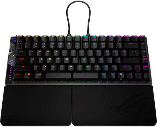 Asus ROG Falcata Split Wireless Gaming Keyboard 75% with Magnetic Switches and RGB Lighting English US