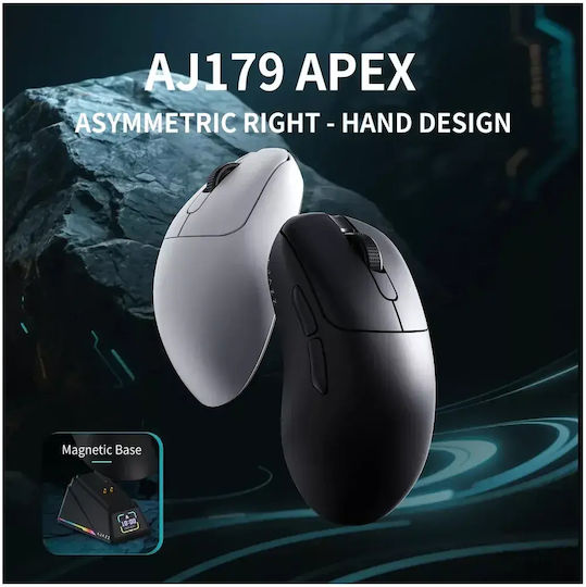 Ajazz AJ179 APEX Wireless RGB Gaming Mouse 42000 DPI White