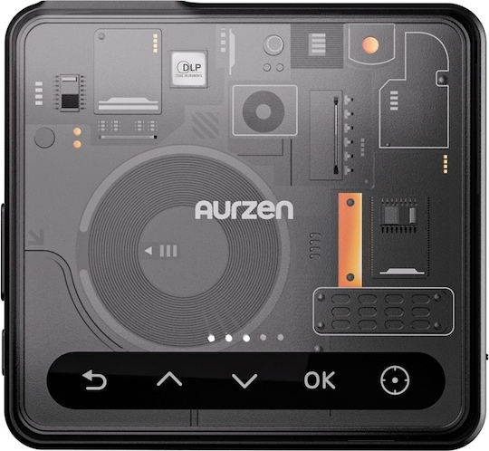 Aurzen ZIP Tri-Fold Mini Proiector DLP HD cu Wi-Fi și Difuzoare Încorporate