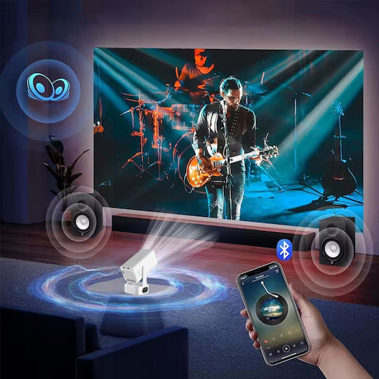 Zenwire Mini Projector LCD HD LED Lamp with Wi-Fi IMC360