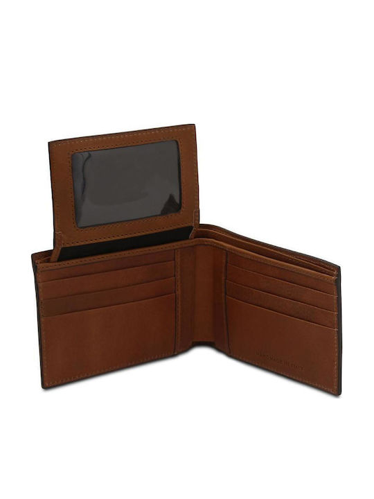 Leather Men's Wallet Brown