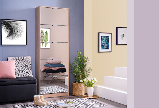 Forma Ideale Schuhorganisatoren aus Spanplatte in Grau 67x28x191,5cm Forma Ideale Schuhorganisatoren aus Spanplatte in Grau 67x28x191,5cm