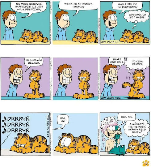 Garfield. Tłusty Koci Trójpak. Tom 17