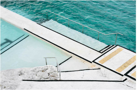 Панел Modern Pool Overlooking Sea Модерна Плувна Бассейн С Гледка Към Морето 120x80
