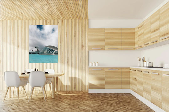 Панел Modern Architecture By Sea Модерна Архитектура До Морето 80x120