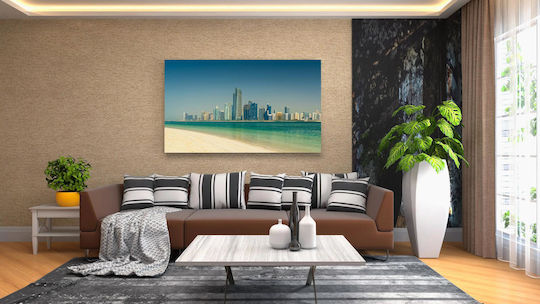 Panou Cityscape Pe Lângă Mare Peisaj Urban 150x100