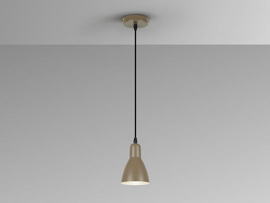 Verstellbare Deckenleuchte Braune mit E27 Lampenbirnensockel