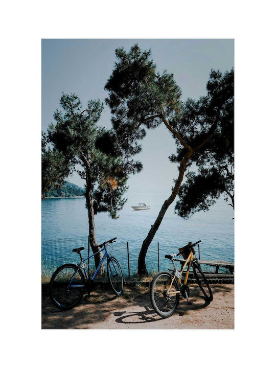 Panou Bikes By Sea Biciclete Lângă Marea 100x150