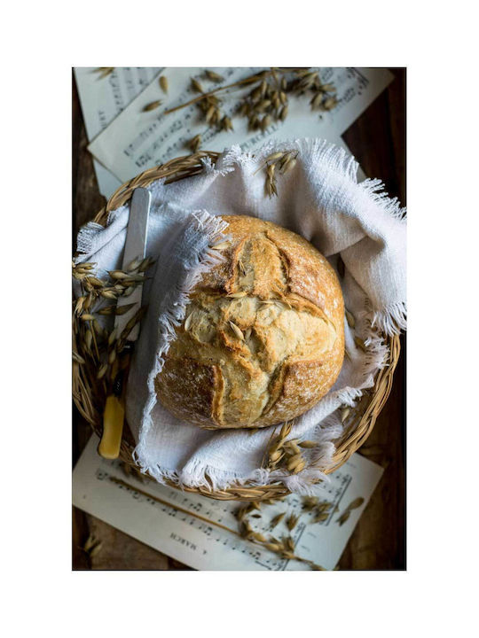Панел Freshly Baked Bread Sheet Music Фрескопсвено Хляб Партитури 100x150