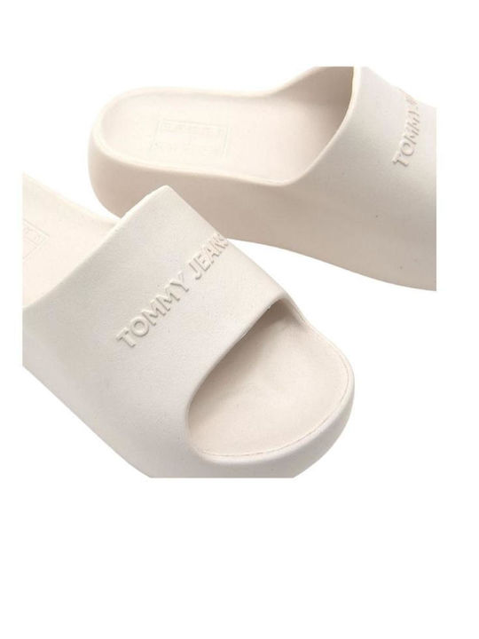 Women's Slides Beige