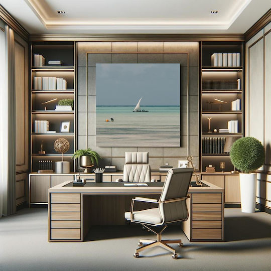 Панел Sailboat На Море Истиоплоико В Морето 90x90