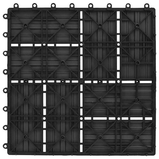 vidaXL Tile for Garden Flooring from WPC 30x30cm 22 Pieces