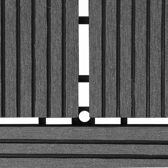 vidaXL Decking Board for Garden Flooring from WPC 30x30cm 22 Pieces
