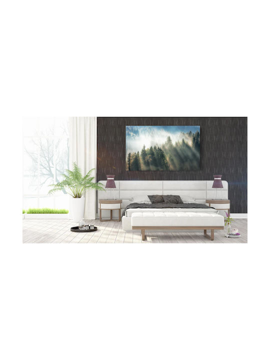 Misty Forest Sunrise Painting 120x80