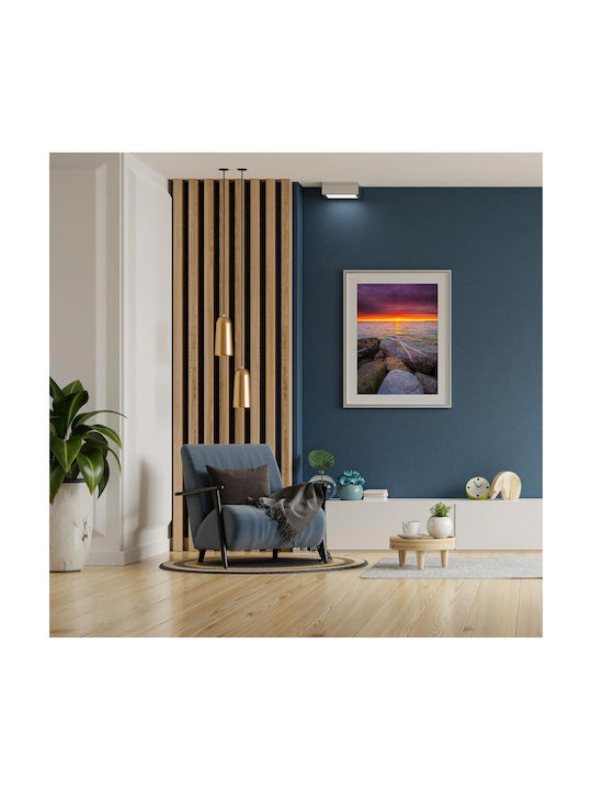 Панел Scenic Sunset Over Sea Графично Залез Над Морето 80x120
