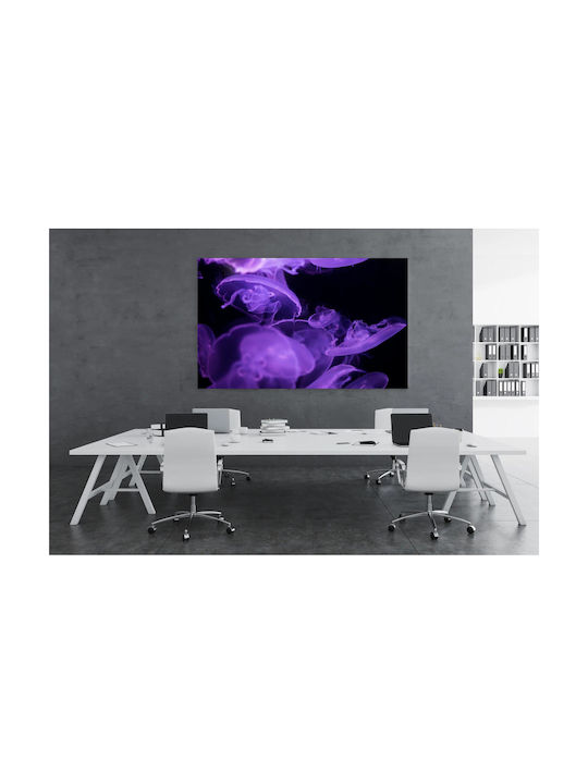 Панел Purple Jellyfish В Морето Модри Медузи В Морето 100x70
