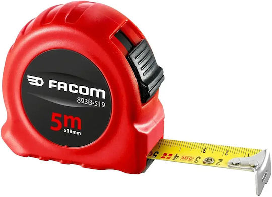 Facom Banda de măsurat cu resetare automată 19mm x 5m