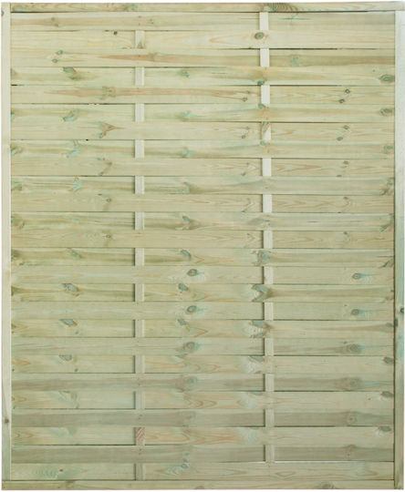 Showood Wooden Fence Panel in Beige Color 1.8x1.2m