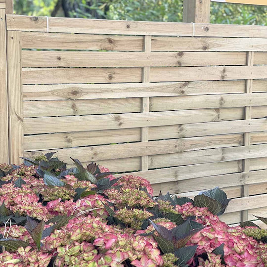 Showood Wooden Fence Panel in Beige Color 1.8x1.2m