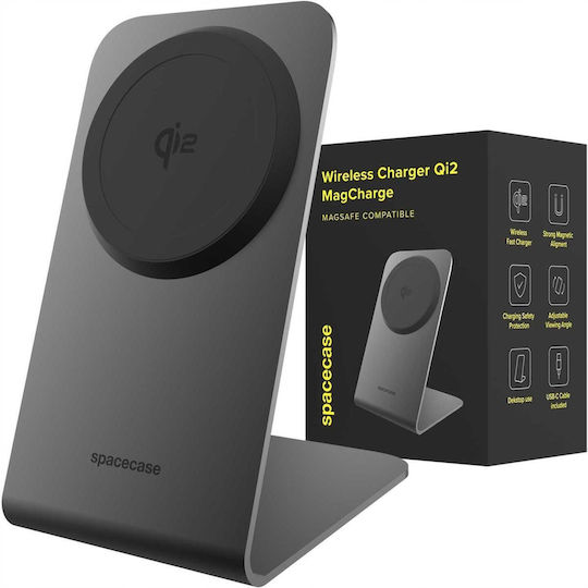 Spacecase Qi2 Wireless Charger 15W Gray (WM13B)