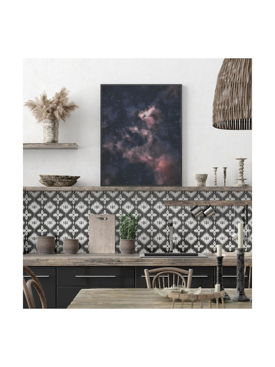 Панел Night Sky Stars Clouds Нощно Небе Звезди Облаци 100x150