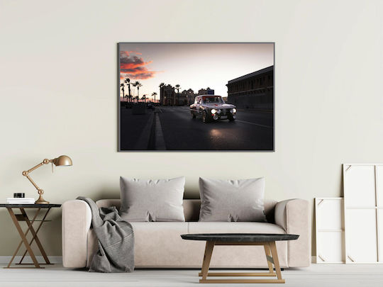 Painting Classic Car At Sunset Classic Car At Sunset 65x40