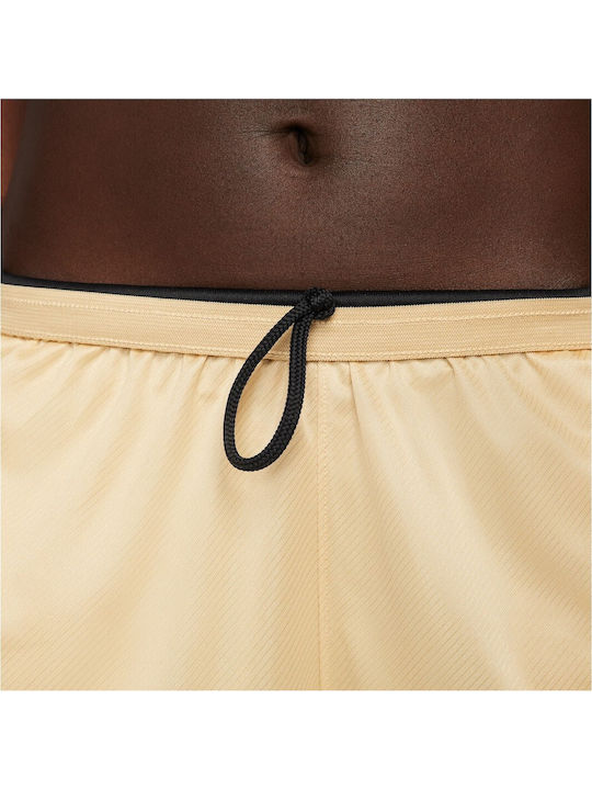 Women's Activewear Shorts Dri-Fit Sesame Vivid Sulfur Black DH7363 252