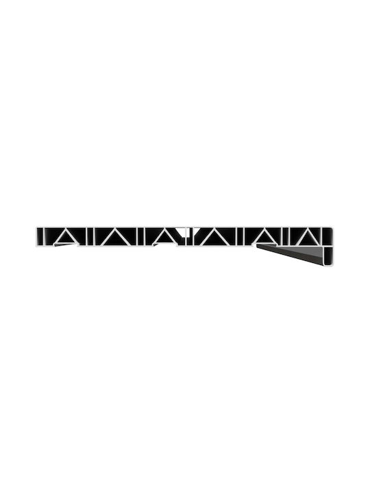 vidaXL Περβάζι Παράθυρου PVC Π120xΥ35cm