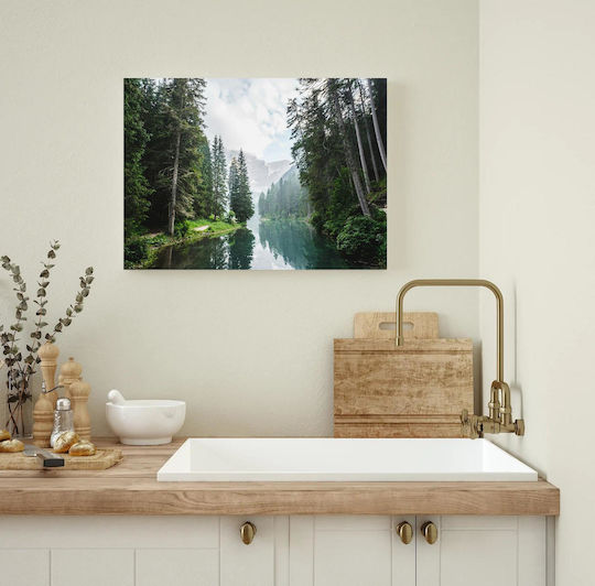 iLovePrints Tranquil Forest Lake Ήneμερη Λίμνη Δάσους 170x115