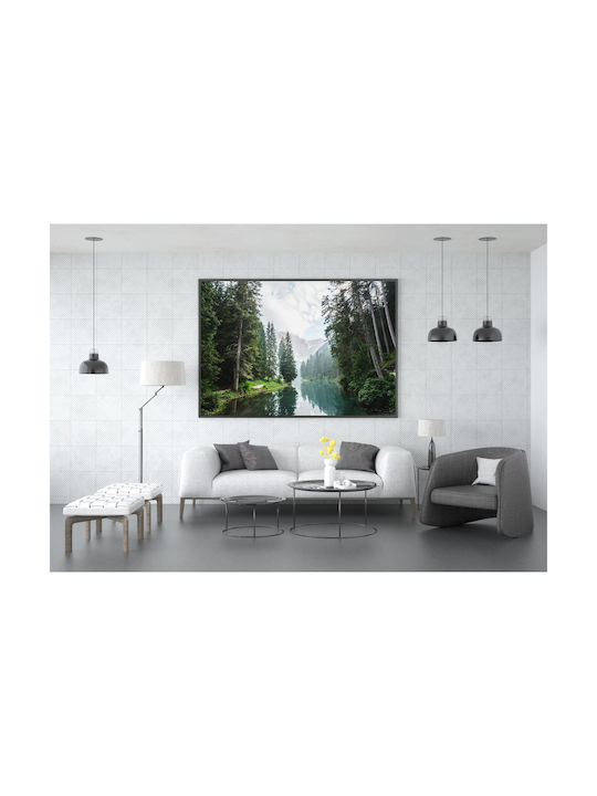 iLovePrints Tranquil Forest Lake Ήneμερη Λίμνη Δάσους 170x115