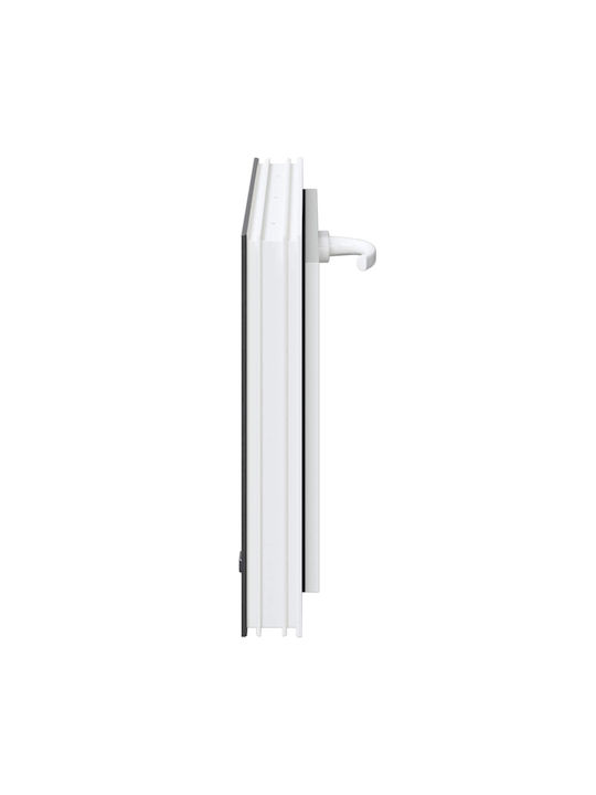 vidaXL Hinged PVC Window W60xH40cm
