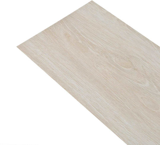 vidaXL Set Plastic Floor PVC With 28 Tiles L61xW30.5cm White