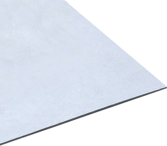 vidaXL Set Plastic Floor PVC with 20 Tiles L30.5xW30.5cm White