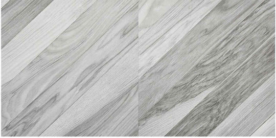 vidaXL Set Plastic Floor PVC with 20 Tiles L30.5xW30.5cm Gray