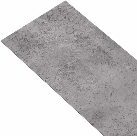 vidaXL Set Plastic Floor PVC with 28 Tiles L61xW30.5cm Brown