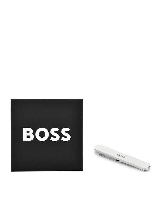 Boss Silver Tie Clip Bronze