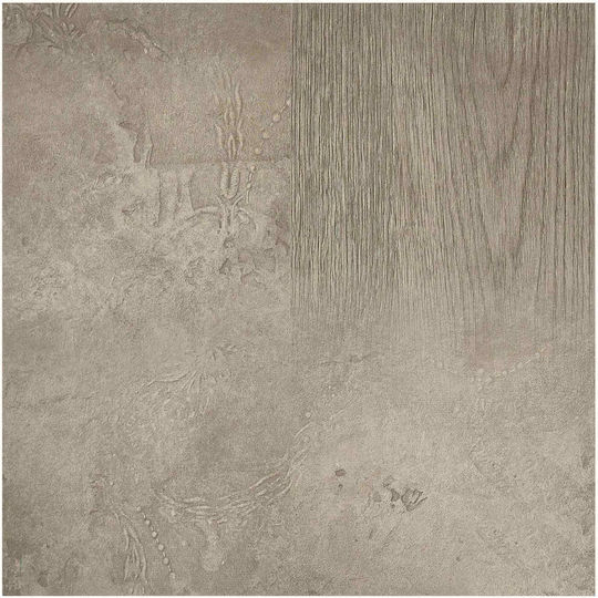 vidaXL Set Plastic Floor PVC with 20 Tiles L30.5xW30.5cm Gray