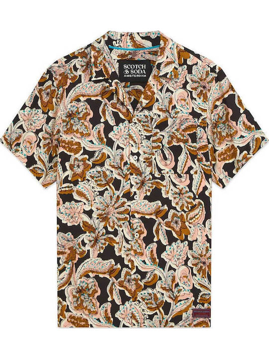 Short Sleeve Shirt in Regular Fit Lucky Bandana Multi
