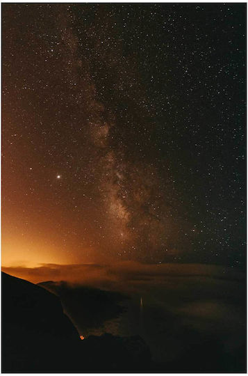 Painting Stars In Night Sky 70x100