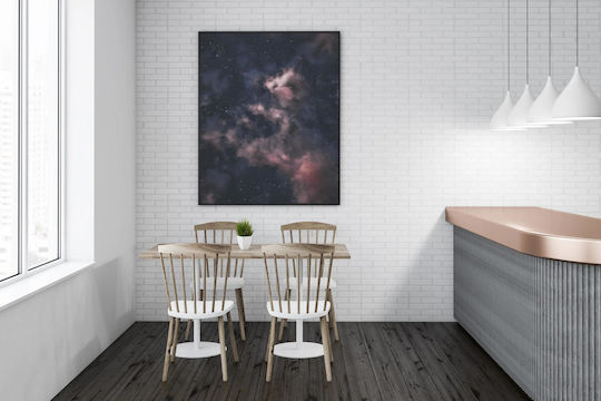 Панел Night Sky Stars Clouds Нощно Небе Звезди Облаци 70x100