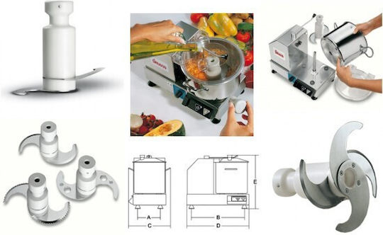 Sirman C4 Commercial Cutter Pulper 3.3lt 600W