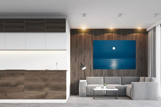 iLovePrints Moonlit Sea Gemälde mit LED-Beleuchtung 170x115