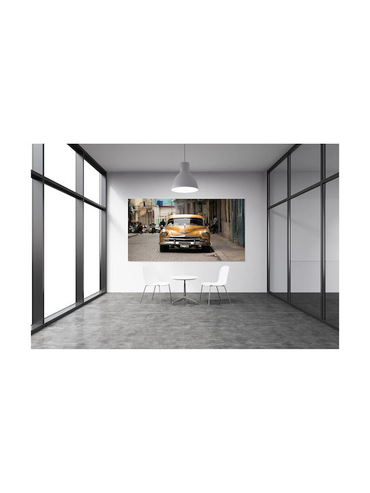 Панел Classic Car На Винтидж Улица Класическа Кола Винтидж Улица 90x60