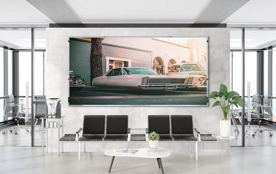 Painting Classic Cars On Display Classic Cars On Screen 65x40