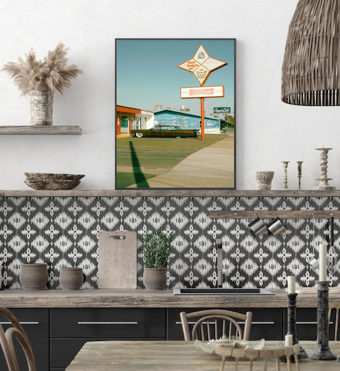 Панел Retro Salon Car Ретро Салон Автомобил 40x65