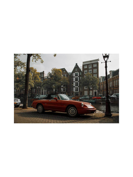 Panou Classic Car În Mediul Urban 90x60