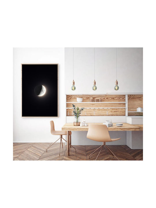 Панел Crescent Moon In Space Хемиселиньо В Космоса 80x120