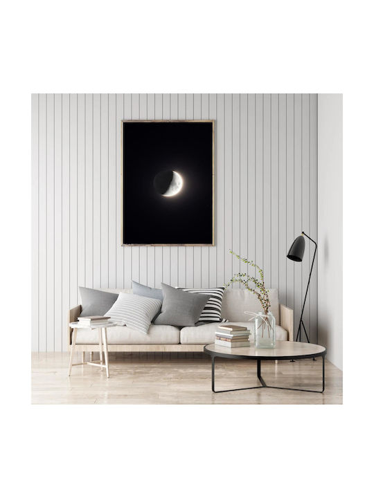 Πίνακας Crescent Moon In Space Ημισέληνος Στο Διάστημα 70x100